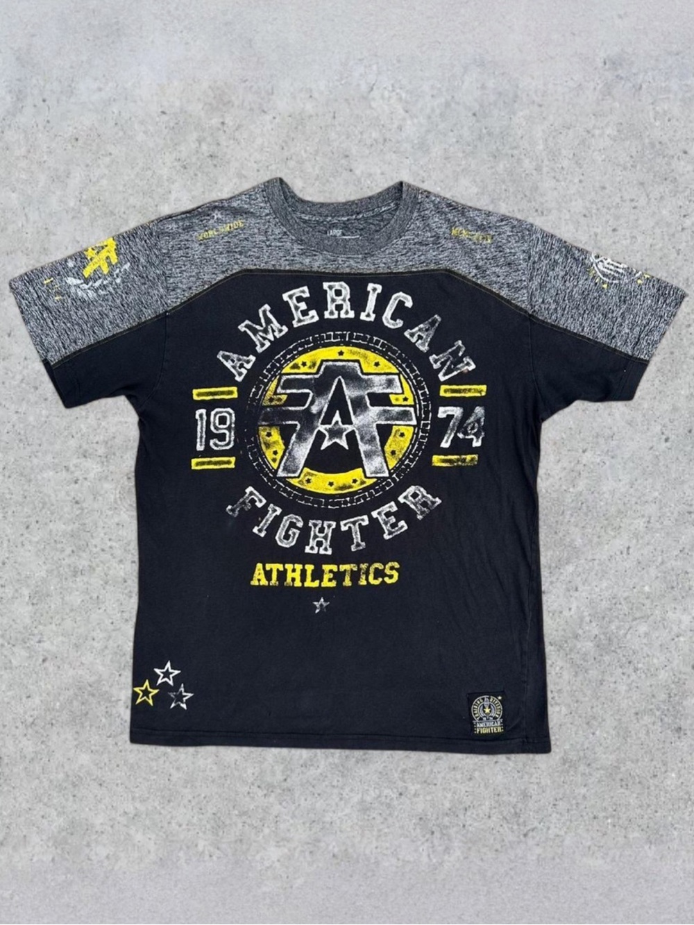 Affliction American Fighter AOP Y2k Style T Shirt